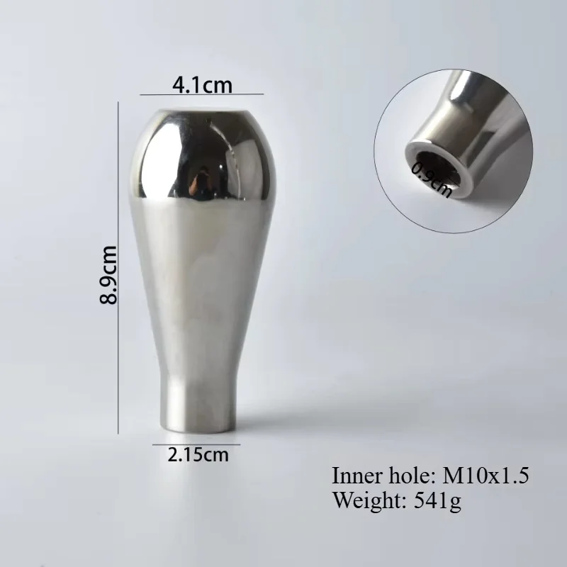 

Universal Car Gear Shift Knob Stainless Steel M10*1.5 Thread Durable Modification Accessory For Honda Civic car