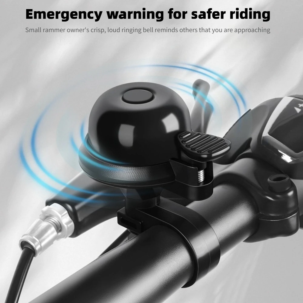 جرس الدراجة، جرس سبائك الألومنيوم للدراجة الجبلية، معدن، مقرمش وصوت عالٍ، معدات ركوب الدراجات، ملحقات الدراجة #1