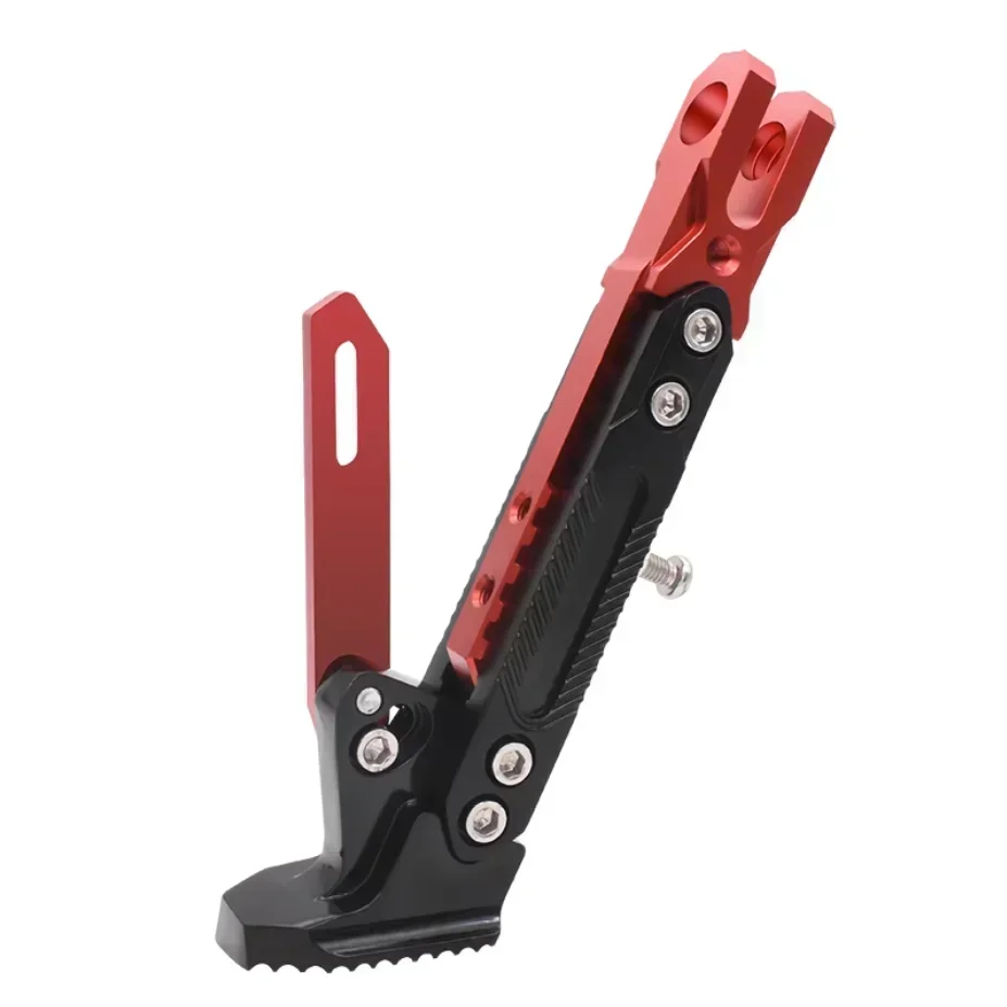 Adjustable CNC Metal Motorcycle Foot Bracket Kick Side Bracket Durable Corrosion Resistant Bracket Motorcycle Stand