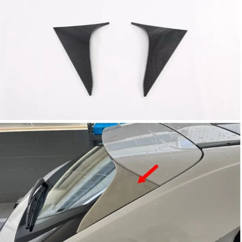 

For Honda XR-V HR-V Vezel 2022 2023 2024 Rear Side Window Tail Triangle Louver Vent Cover Trim Accessories Stickers