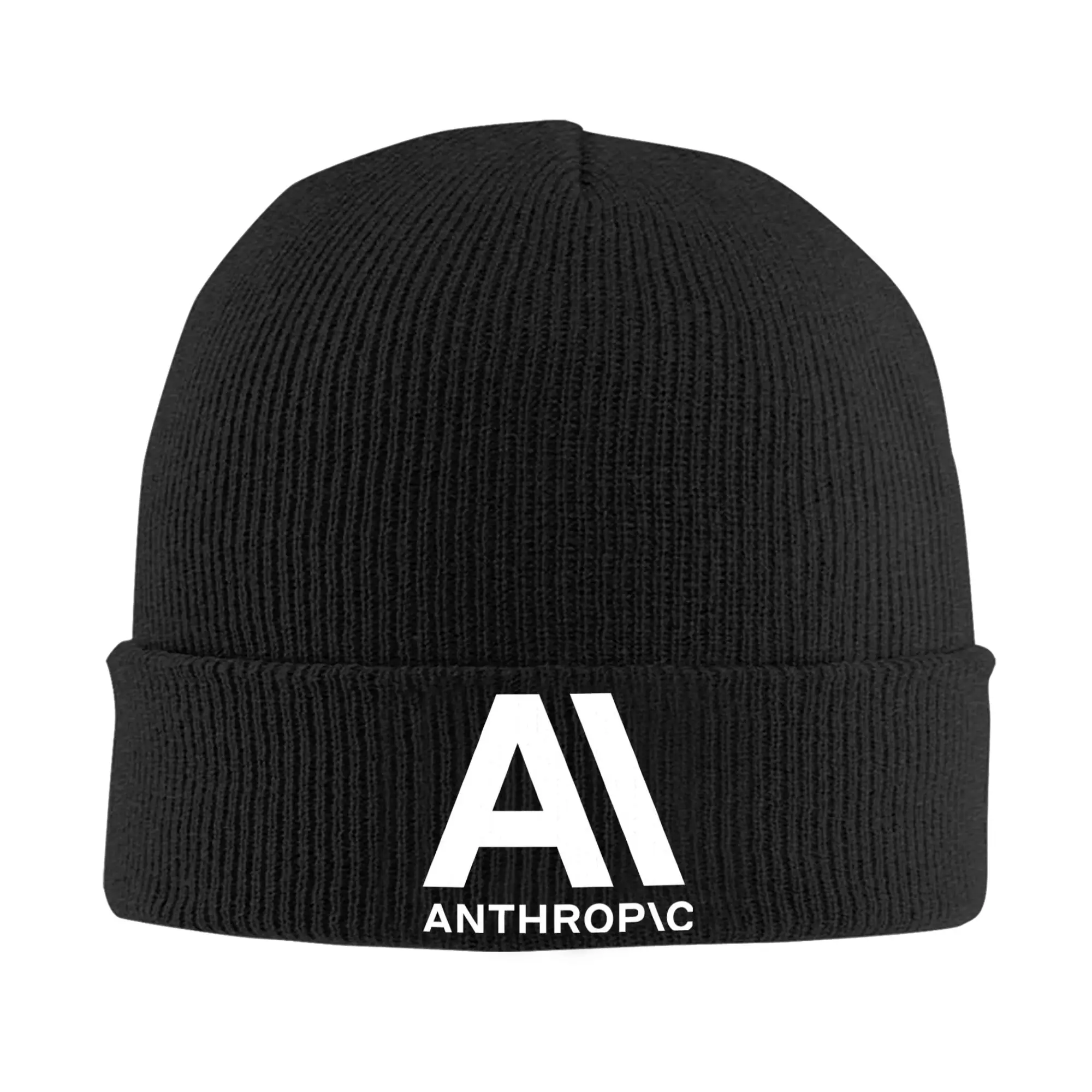 Claude Ai Anthropic Artificial Intelligence Beanie Hat For Men Women  Winter Knitted Skull Cap