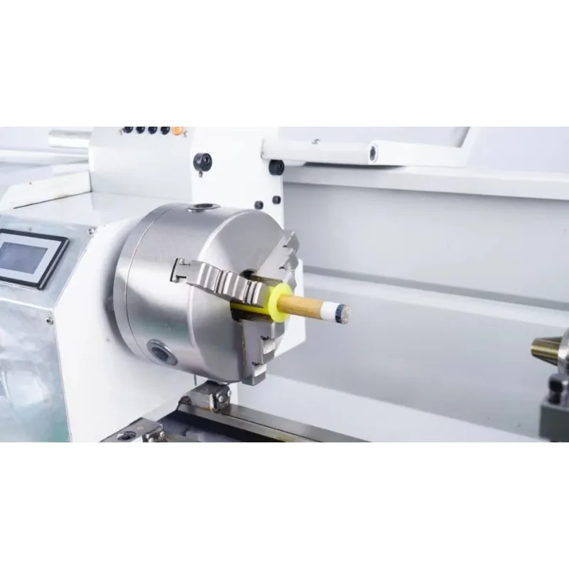 TD1800 Professional One Piece Rod Type Pool Cue Lathe Machine Manual Metal Lathe for Billiard Cues Top Quality Pool Stick Lathe