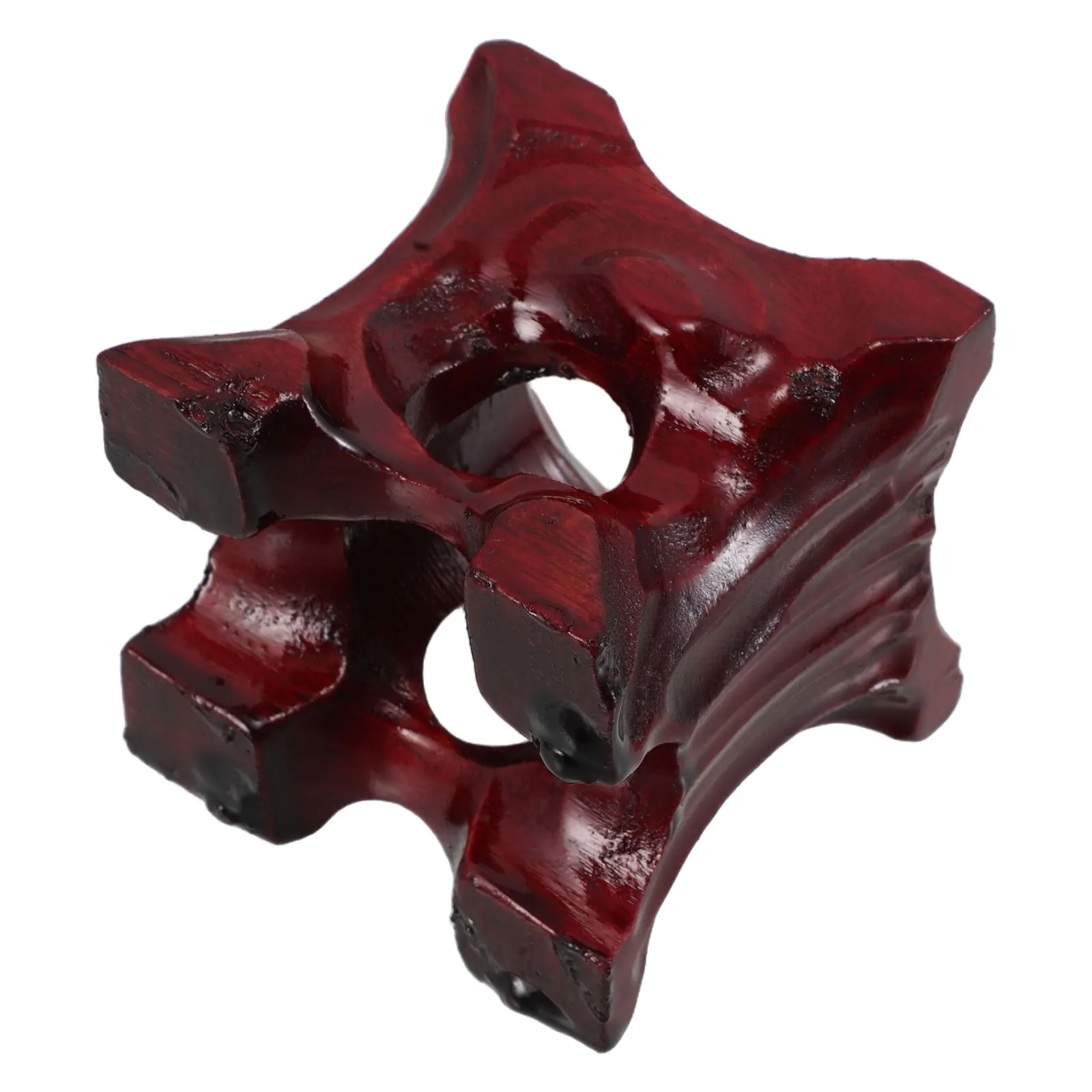 

Solid Wood Base Display Stand for Crystal Sphere Holder Ball Universal Wood Pedestal Ornament Home Decor Wooden