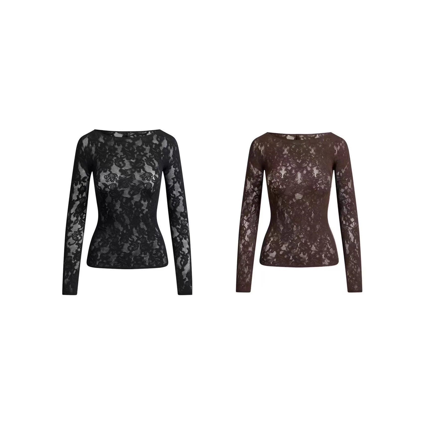 

Сексуальный кружевной облегающий топ с одним открытым плечом, осенне-зимний, новый, простой, из полиэфирного волокна, женский вязаный свитер