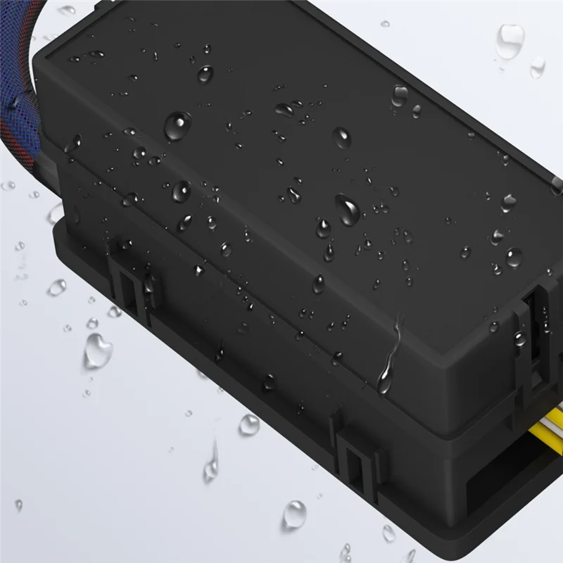 Pre-Wired Fuse And Relay Box Relay Box With 6 Relays And 11 Way ATC/ATO Relay Fuse Box For Automotive, Marine