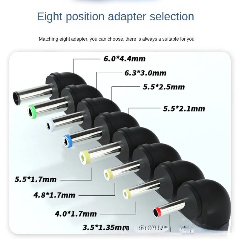 Imagem -03 - Adaptador de Alimentação Portátil ac Universal Carregador para au Reino Unido Eua eu Plug 120w 12v24v