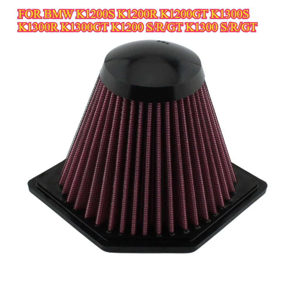 Motorcycle Engine Air Filter Cleaner FOR BMW K1200S K1200R K1200GT K1300S K1300R K1300GT K1200 S/R/GT K1300 S/R/GT