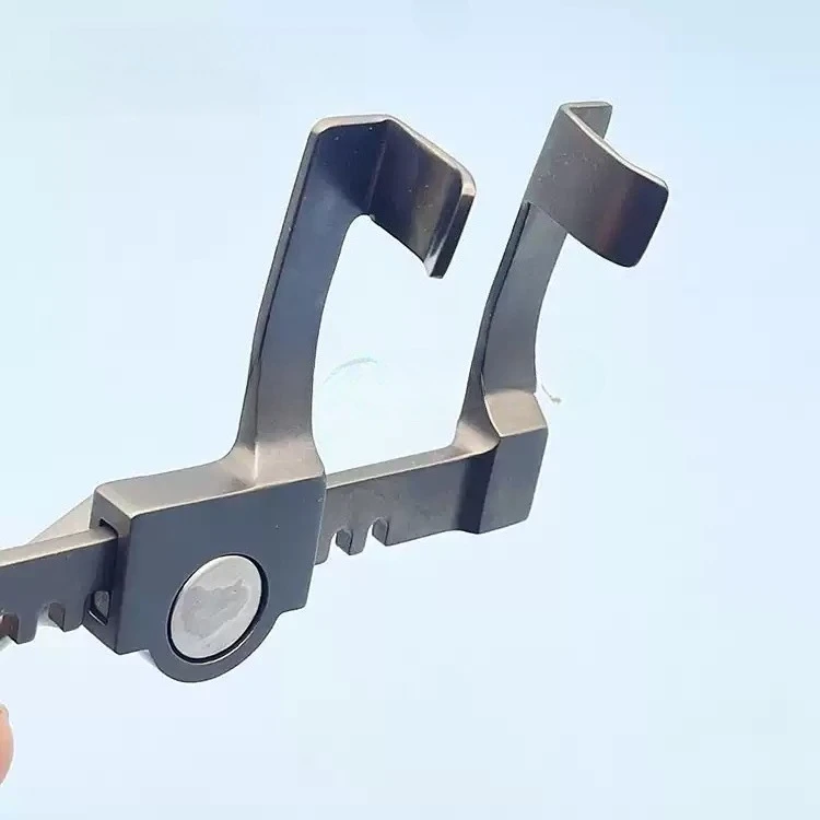 Orthopedic Titanium Alloy Tissue Distractor Muscle Retractor Hook For Human And Pet Veterinary Surgical Instrument
