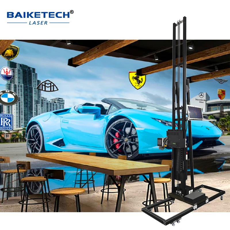 TH-UP3200S Digital Wall Painting Machine for Custom Designs Works on Wood/Glass/Marble, Government Project Approved Quality