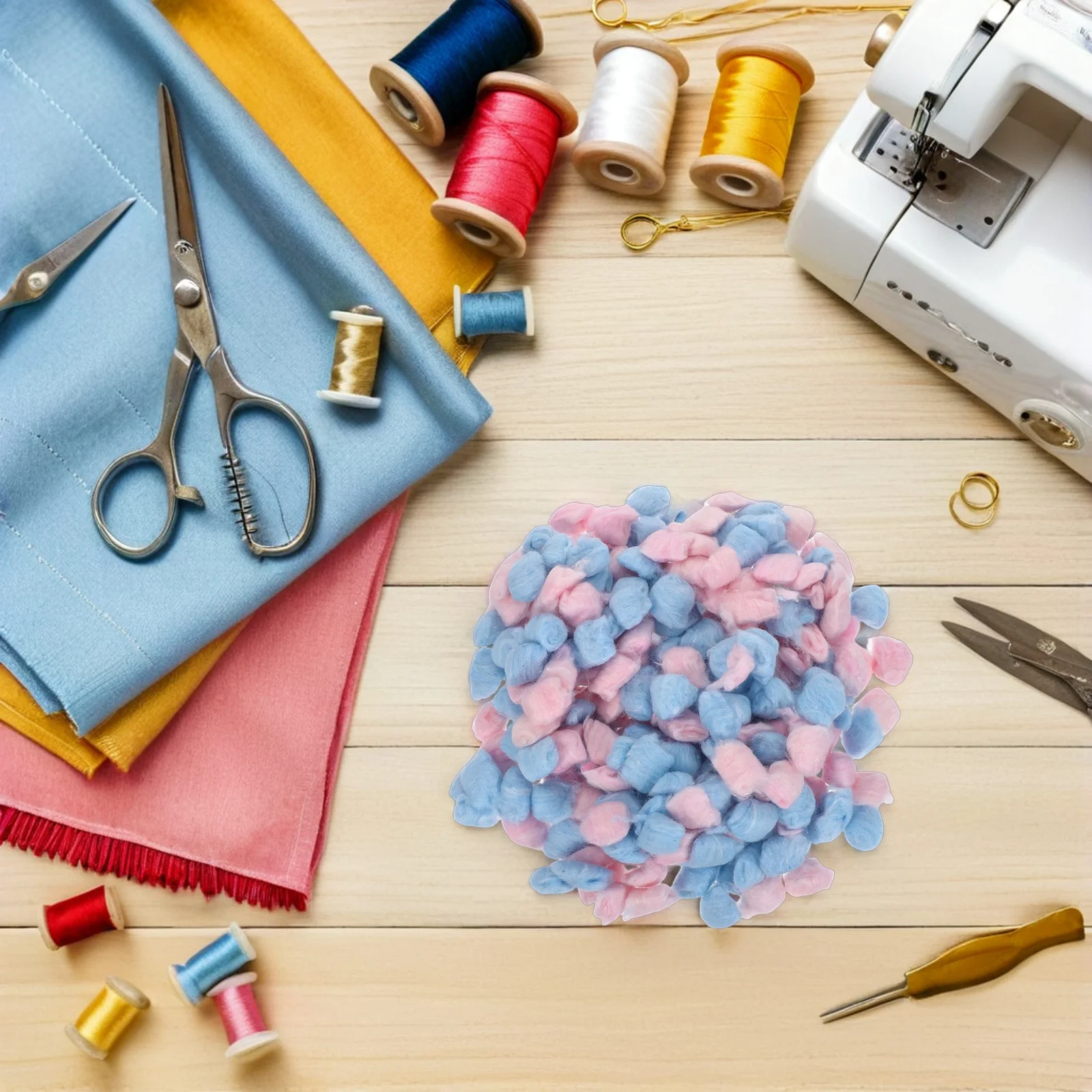 

500pcs Mini Pom Poms For Crafts Soft Natural Cotton Pompom Balls Mixed Color Decorative Home School Art Projects Craft Supplies