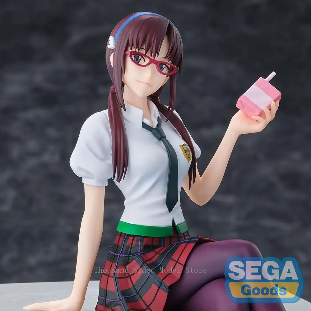

Оригинальная Ilustrious аниме-фигурка SEGA PM Mari Makinami, EVA, восстановление Evangelion, 14 см, Коллекционная модель, подарок на день рождения