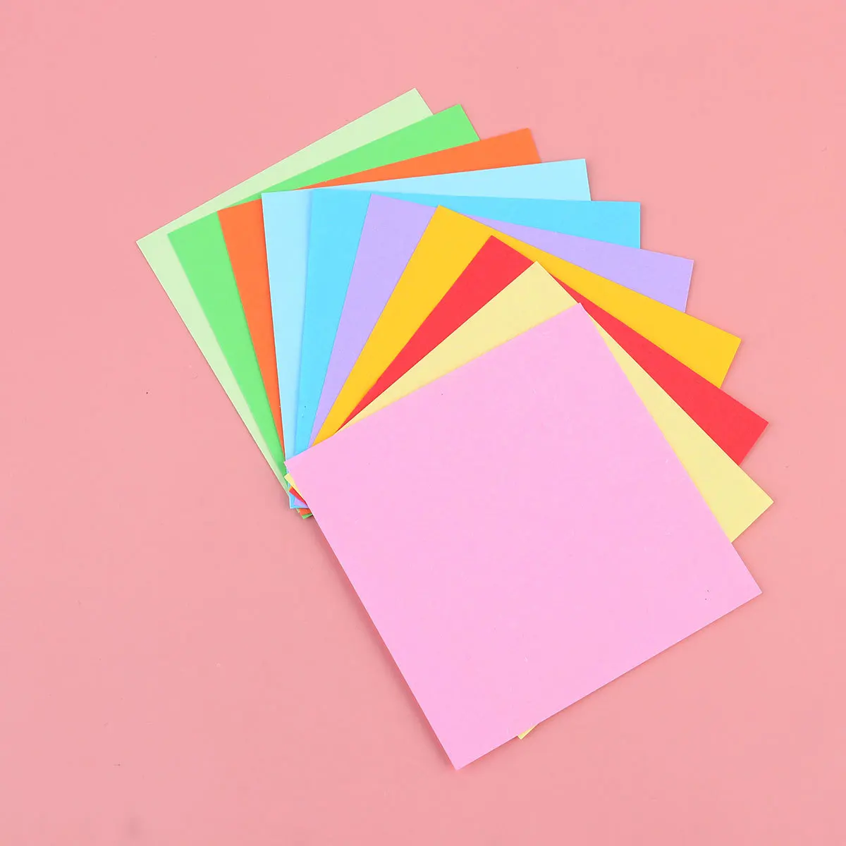 400 pezzi di carta origami 7x7 cm 10x10 cm 15x15 cm 20x20 cm ciascuno formato 100 fogli di carta pieghevole bifacciale colorata per artigianato fai da te arte
