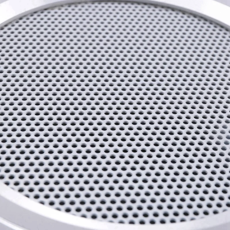 Новый-4X 8 Ом 10 Вт потолочный динамик для ванной комнаты фоновая музыкальная система влагостойкий алюминий может модный потолочный динамик