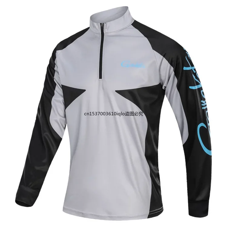 

2025 Professional Fishing Clothing Anti-UV Sunscreen Sun Protection Fishing Shirt Breathable Quick Dry Fishing Clothes