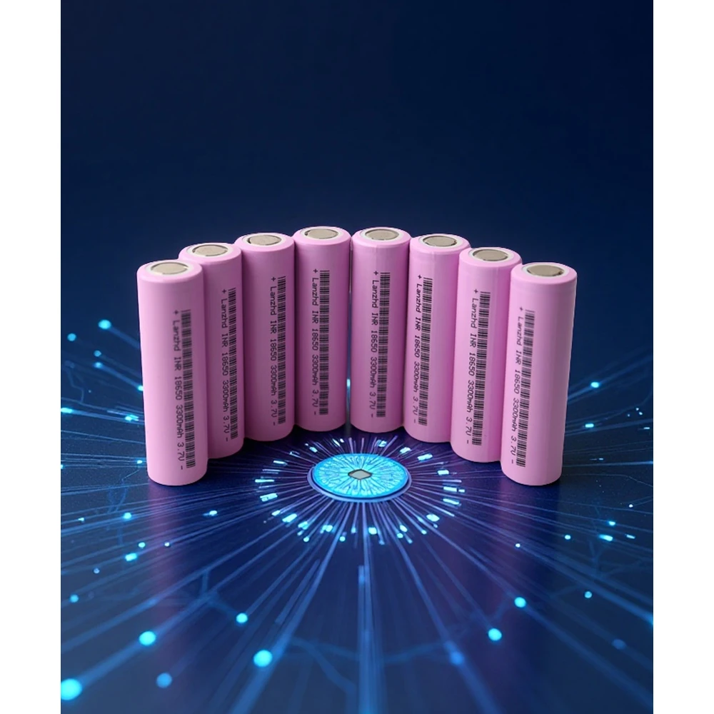 Battery Charger and 3300mAh 18650 Batteries Charger for 3.7V Battery 18650 21700 16340 26650 14500 AA Li Ion Batteries
