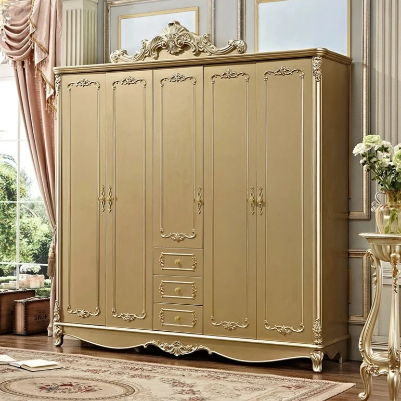 

Bedroom Luxury Wooden Wardrobes Doors Storage Drawers Closet Organizer Wardrobes Home White Guarda Roupas Modern Furniture