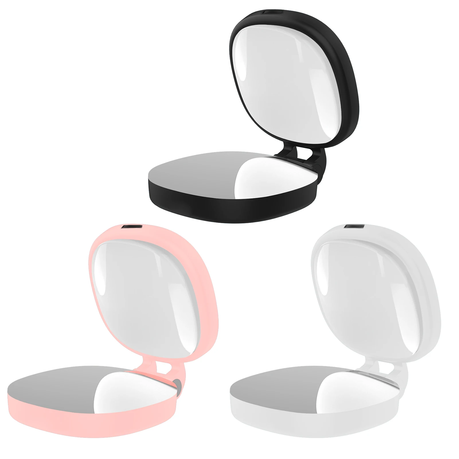 

Phone Magnetic Beauty Selfie Light Live Stream Handheld Fill Light with Makeup Mirror Portable Outdoor LED Fill Light