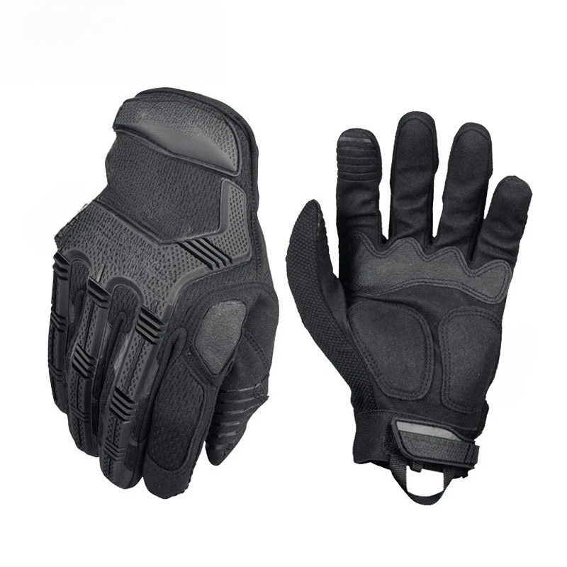 

Tactical gloves Wear-resistant protective full-finger cushioning cycling gloves men