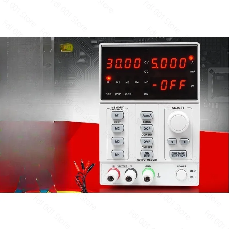 KA3005D KA3005DS 30V 5A DC Stabilized Power Supply Industrial Electronic/phone Repair Lab Detected Switching Power Supply