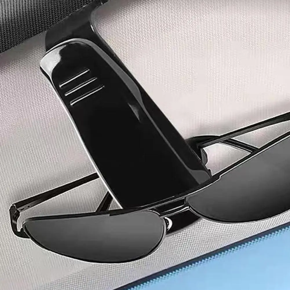 Car Sun Visor Glasses Clips, Multi-functional Sunglasses Holder, Car Sun Visor Storage Clips, Card, Bill Clip