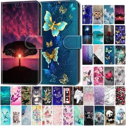 Butterfly Flower Pattern Wallet Flip Case For iPhone 11 Pro 12 Pro Max 13 Magnetic Leather Phone Cover Bags Girl Capa