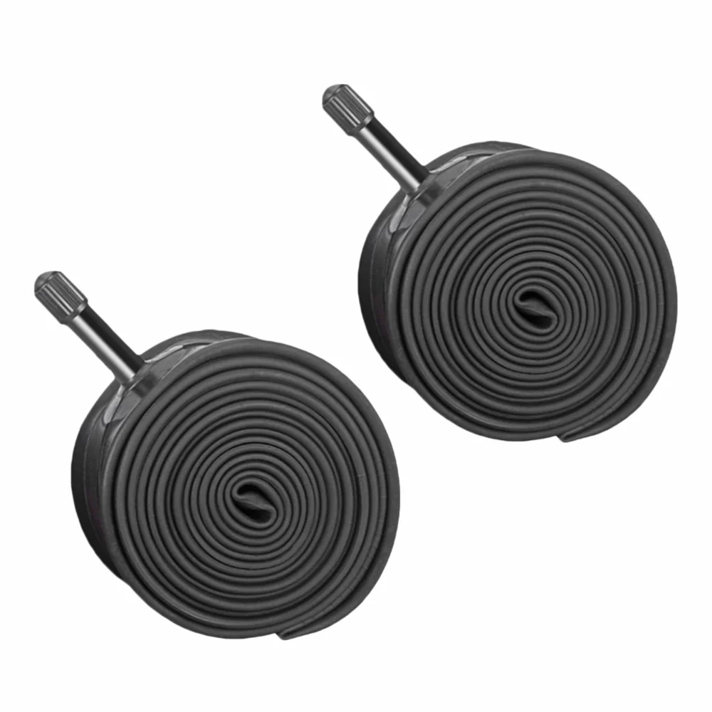 Tubo interior bicicleta Schrader 32 mm de goma negro - imagen 5