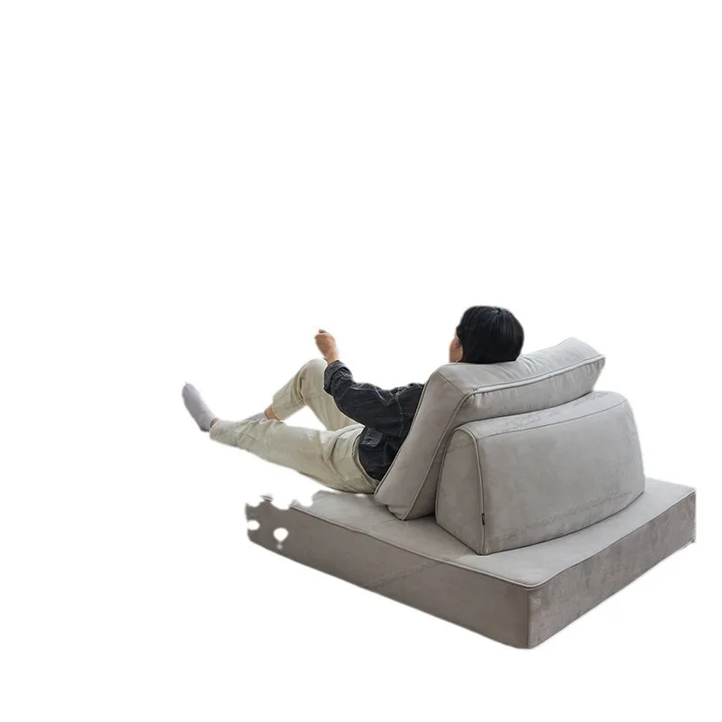 I9AT イタリア製 9 層ケーキレザー エマント生地ソファ スクエア豆腐ブロック デザイナー自由組み合わせモジュール