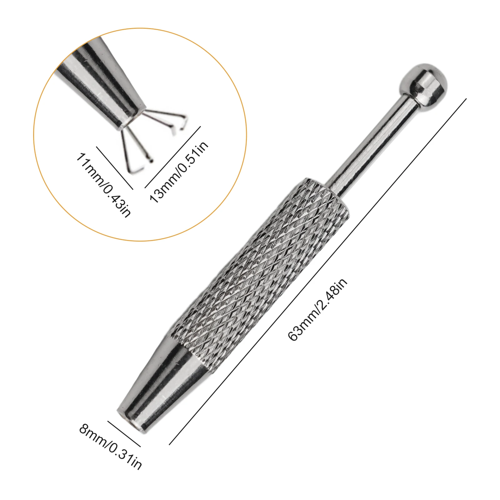 2pcs 4 Claws Jewelry Tweezer Jewelry Holder Pick Up Tool Diamond Gems Beads Small Screws Parts Holder Tweezer Catcher Grabbers