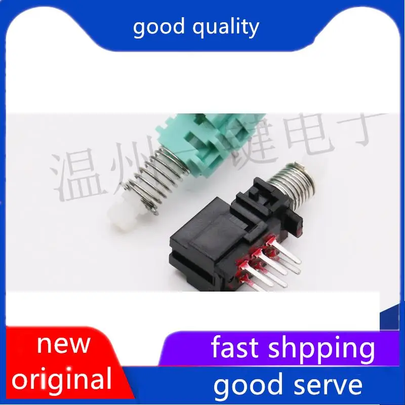 

10pcs original new PS-80BL-22 piano key straight key switch power switch 6-pin power amplifier Mixing console car switch