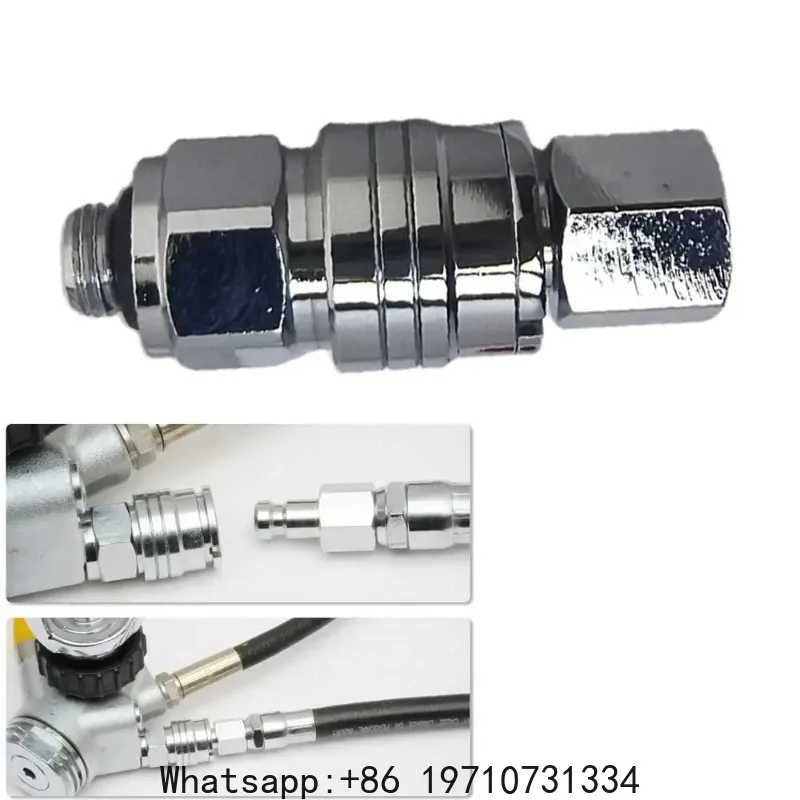 Scuba Diving BCD Inflator Hose Adapter for Sidemount Quick Disconnect LP Hose Regulator to Inflator Conversion Fitting