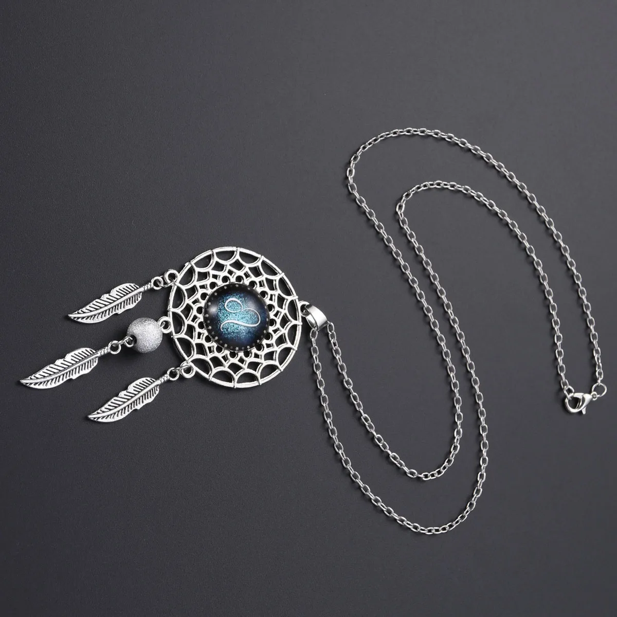 

Necklace Women Bohemian Dream Catcher Pendant Lightweight Alloy Jewelry For Party Wedding Valentine'S Day Gift
