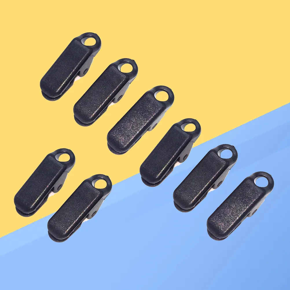 8Pcs Clamp Tarp Clips Tent Snaps Strong Plastic Alligator Mouth Design for Camping Tarps Canvas Boat Pool Covers