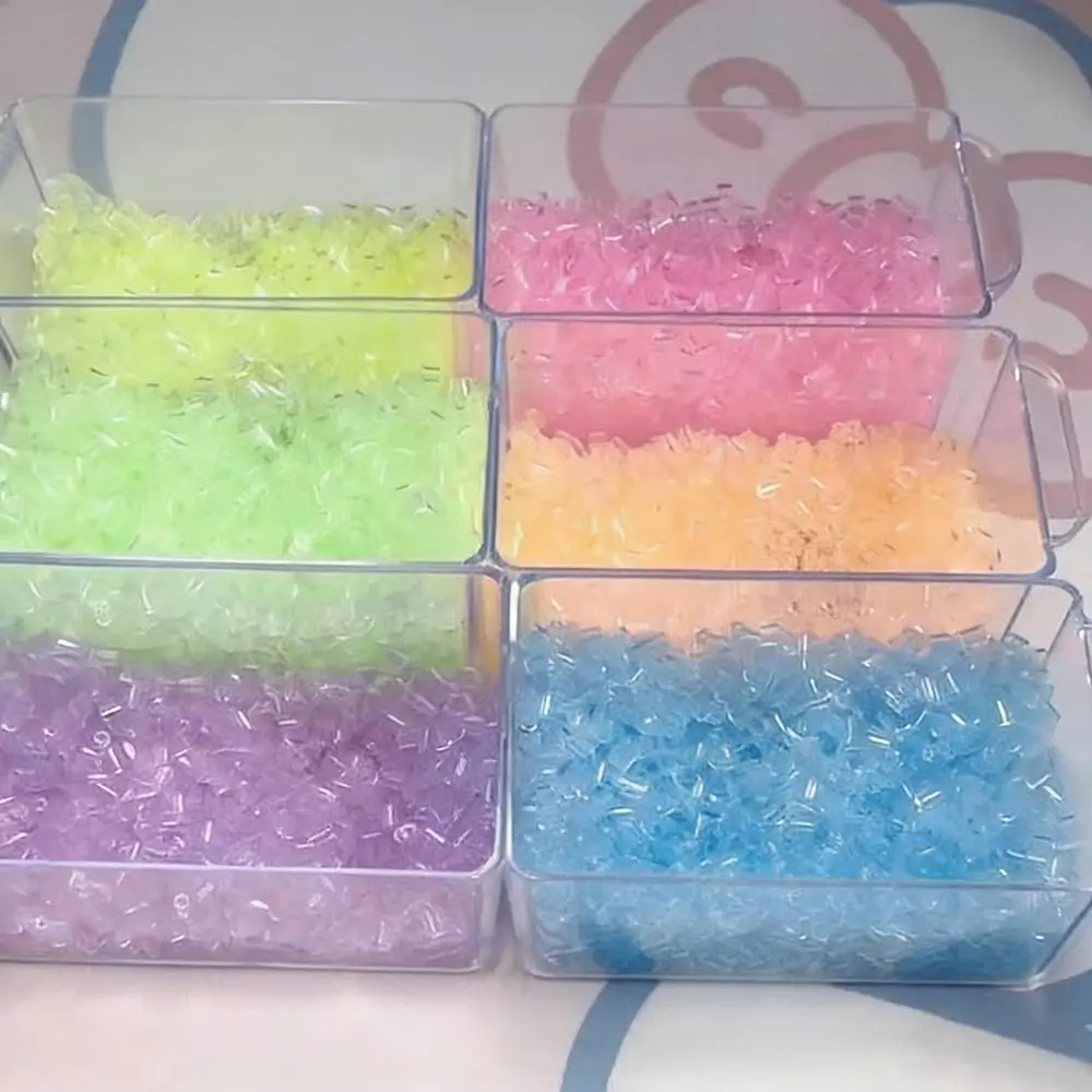 New High-Transparency Handmade DIY Perler Beads 2.6mm Heat Press Transparent Perler Beads Handmade Glass-Colored Perler Bead