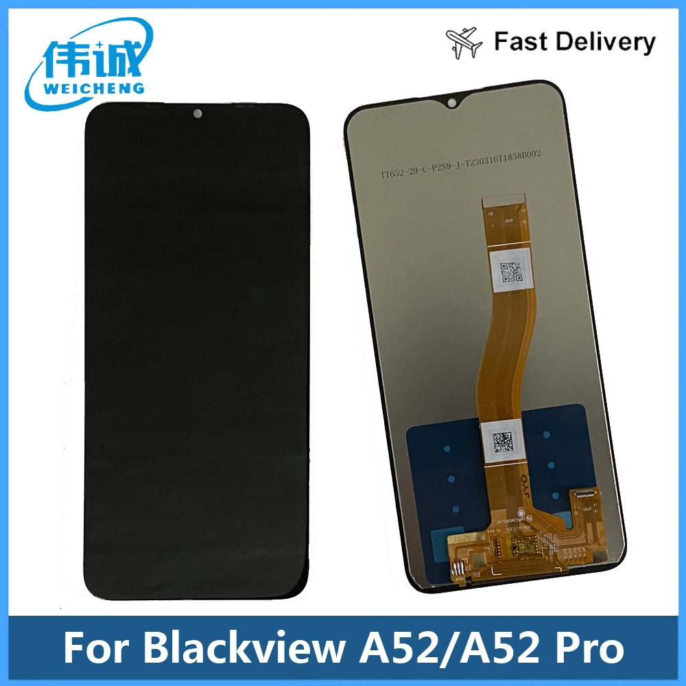 6,5 inch Original 100% Warranty For Blackview A52 / A52 Pro LCD Display Touch Screen Free Replacement + Tools