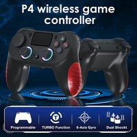 Bluetooth-Compatible Game Controller for Ps4/Ps3/Wireless Gamepad For PC Dual Vibration Joystick For IOS/Android/Steam Deck