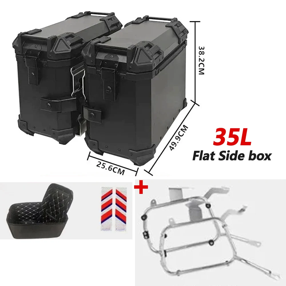 Side box bracket For VOGE DS500 DS525 Luggage rack modification Rally aluminum alloy side box and side box bracket