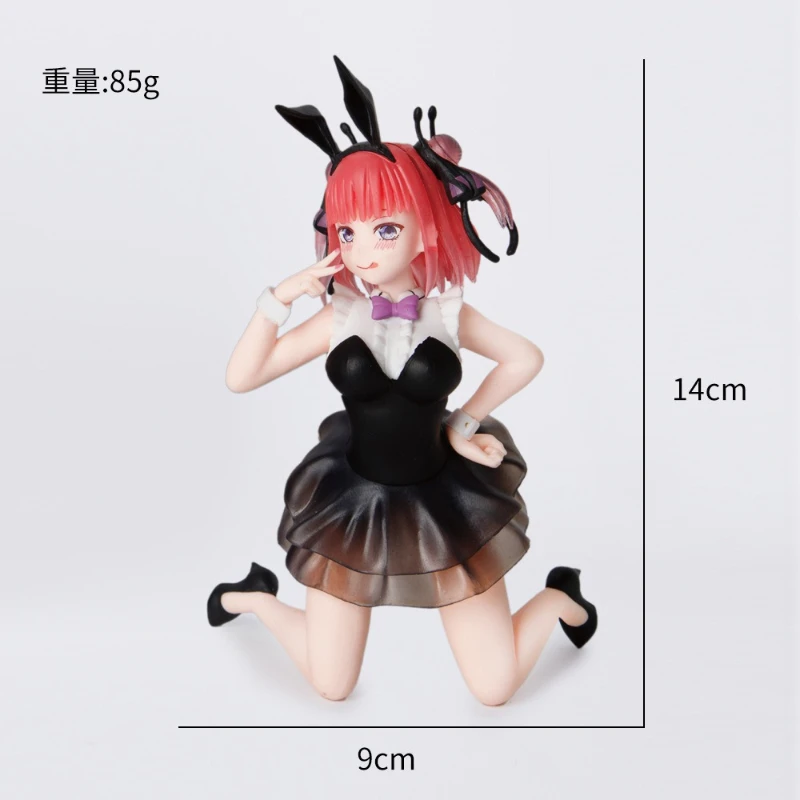 Hadiah Ornamen Perhiasan Perifer Model Figur Dua Dimensi Nakano Erno Sanjiu Gadis Kelinci Anime 12Cm