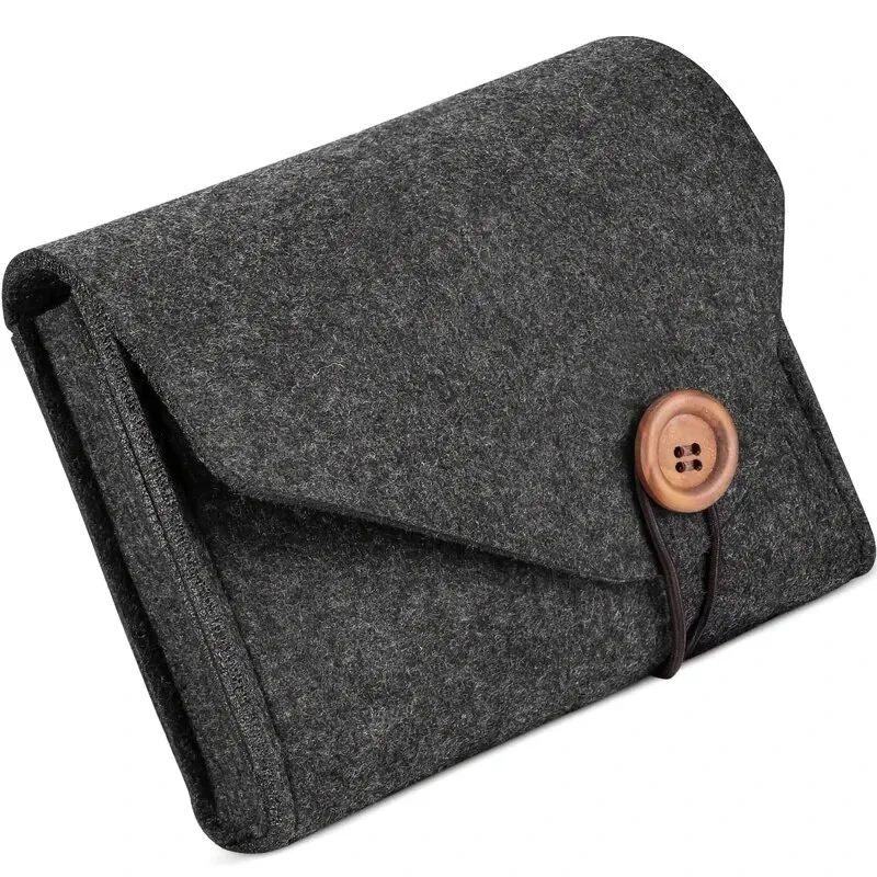 Power Adapter Case Storage Bag Felt Portable Electronic Accessories Storage Bag Portable USB Travel Cable Organizer Electronic image 6