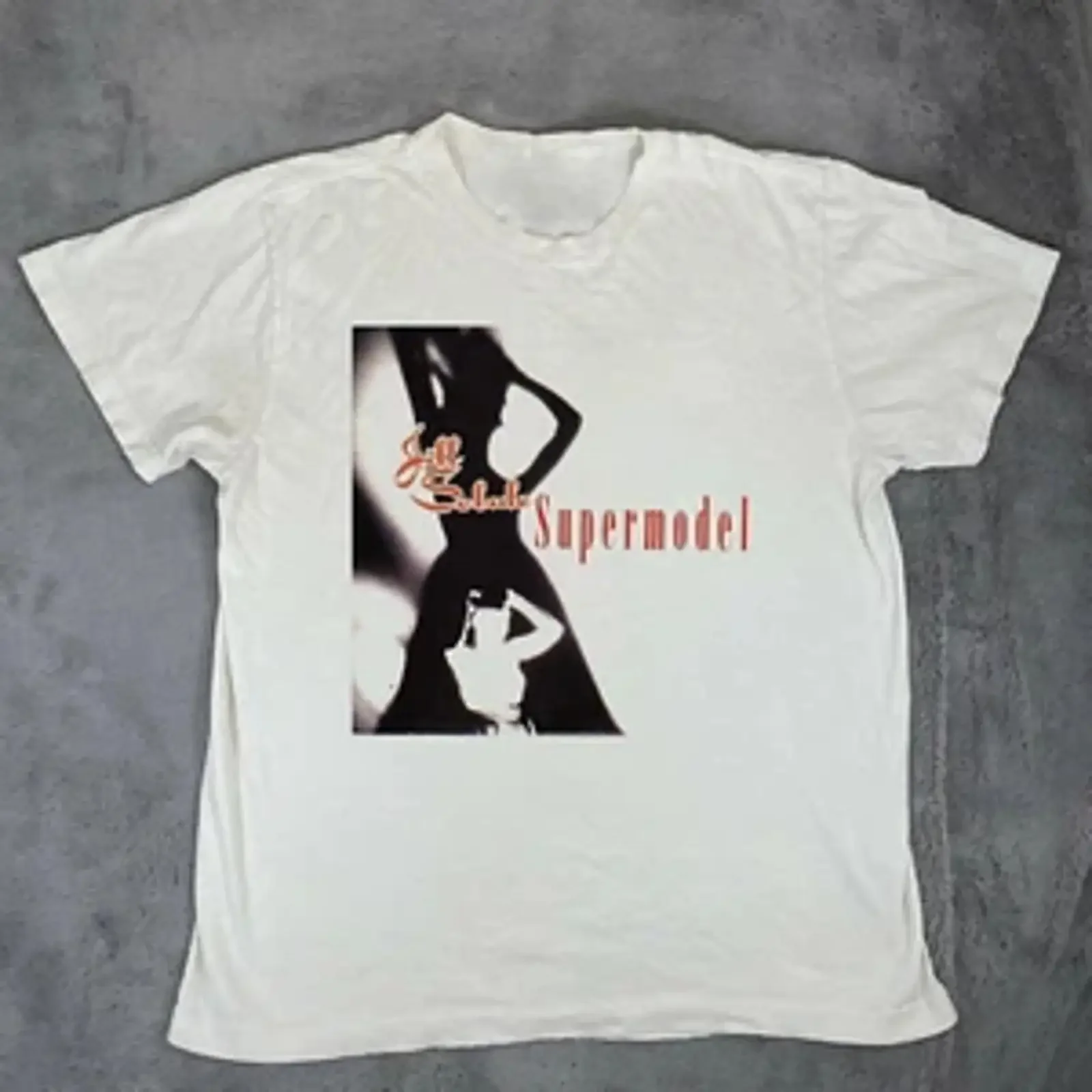 Rest In Peace Jill Sobule Supermodel T Shirt Full Size S 5XL vintage Washed Stretched streetwear Casual Unisex homme Breathable