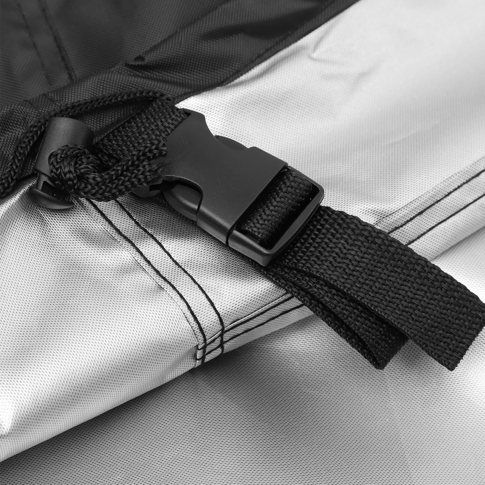 Bbq Grill Cover Oxford Cloth Heavy Duty Weatherproof Outdoor Barbecue Protective Cover Sunshade Snow Frost Resistant