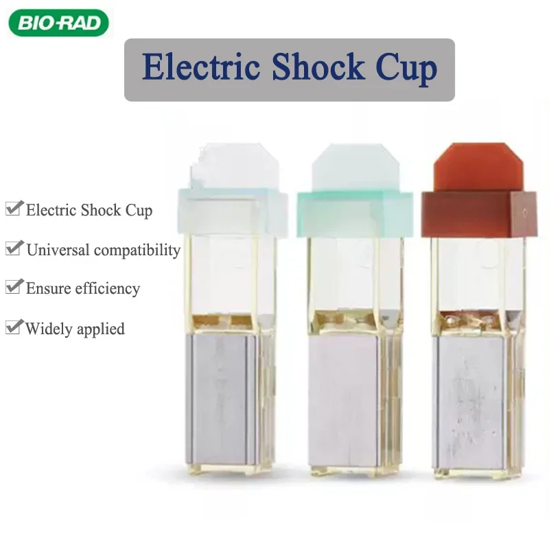 BIO-RAD Laboratory Disposable Electroporation Colorimetric Dish Electric Shock Cups Sterile Electric Transfer Cup Cells