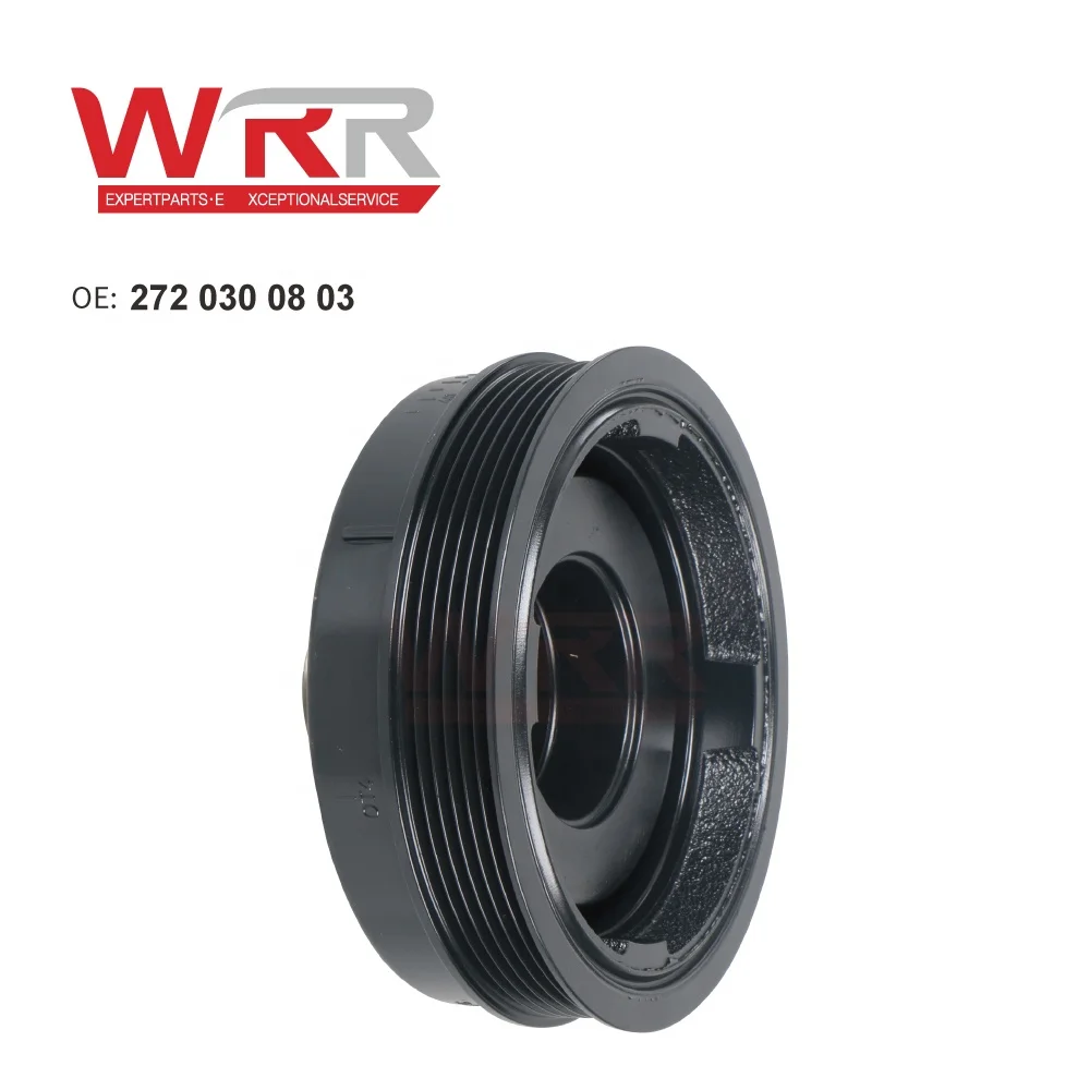 WRR 2720300803 Auto Parts Crankshaft Pulley Vibration Damper for mercedes benz E220 E230 E320 GLK220 GLK250 C180 C200 R350 R280