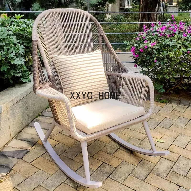 Outdoor Handle Chairs Dining Wood Rocking Recliner Chair Rattan Reading Camping Muebles Para El Hogar Accent Luxury Furniture