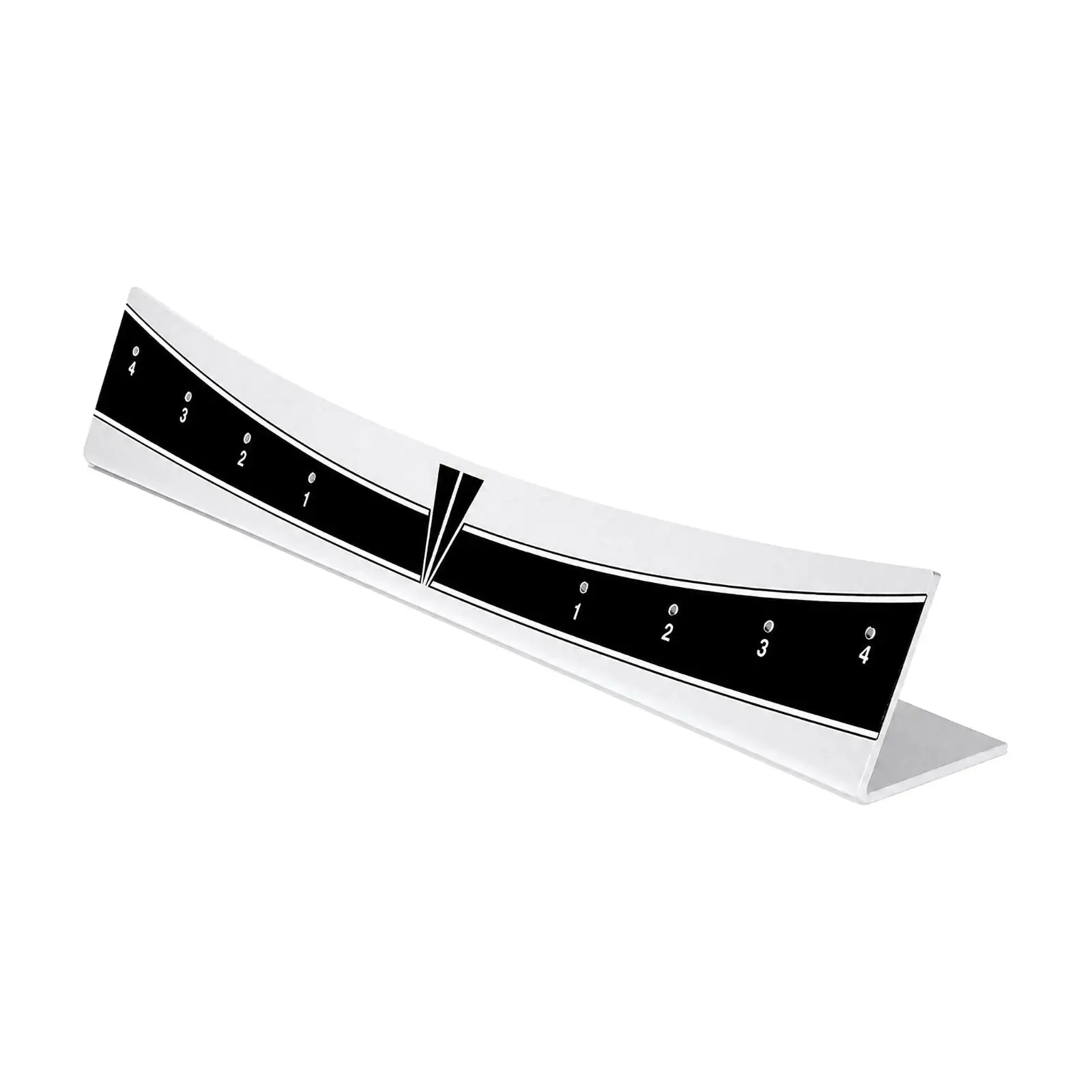 Golf Putting Alignment Tool Swing Trainer with Numbered Distance Markers for Practice Mat