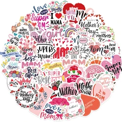 49PCS Mother’s Day Love Stickers DIY Diary Laptop Luggage Skateboard Graffiti Decal Fun Children’s Classic Toy