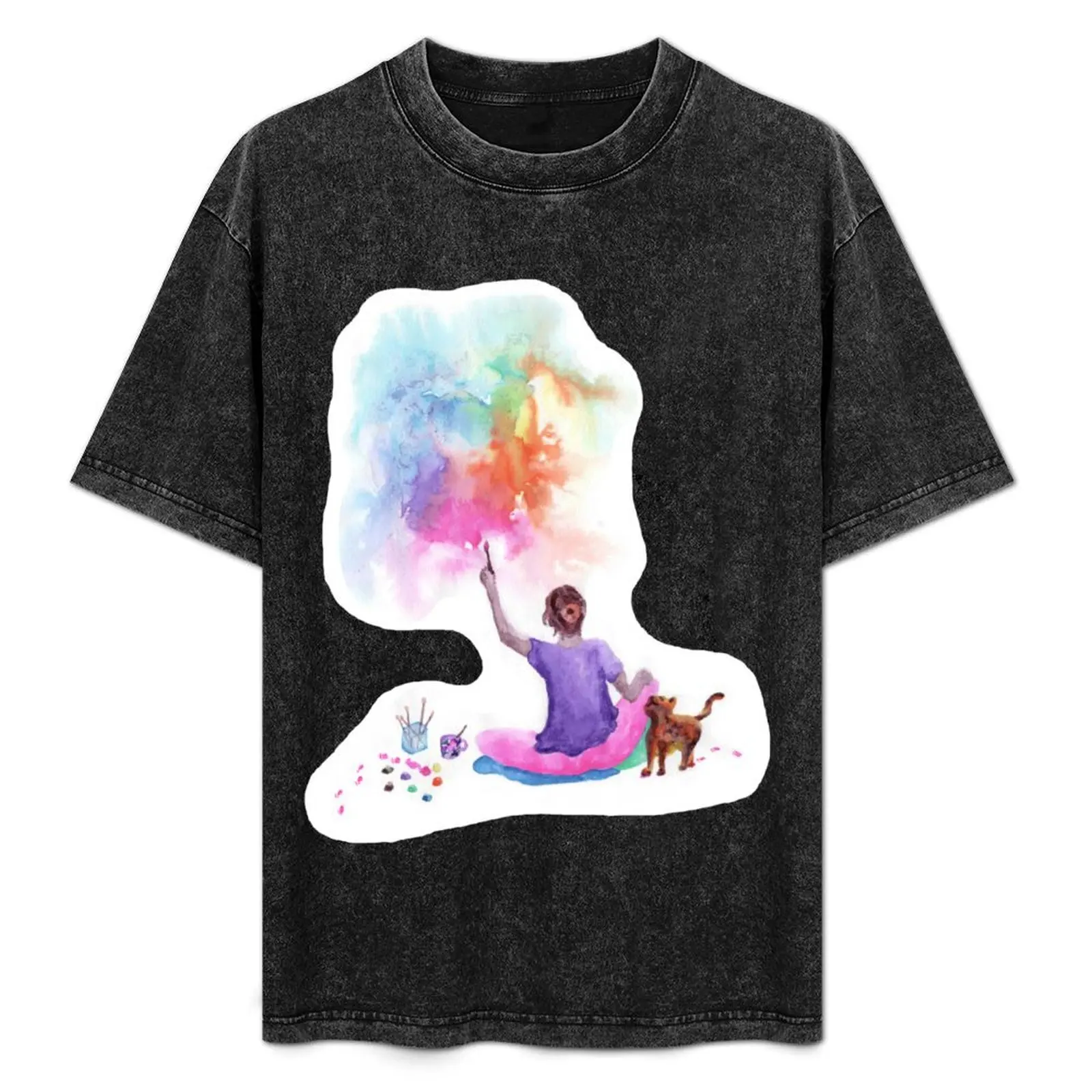 

I AM an artist T-Shirt Sweat Resistant Workout Tee Shirt