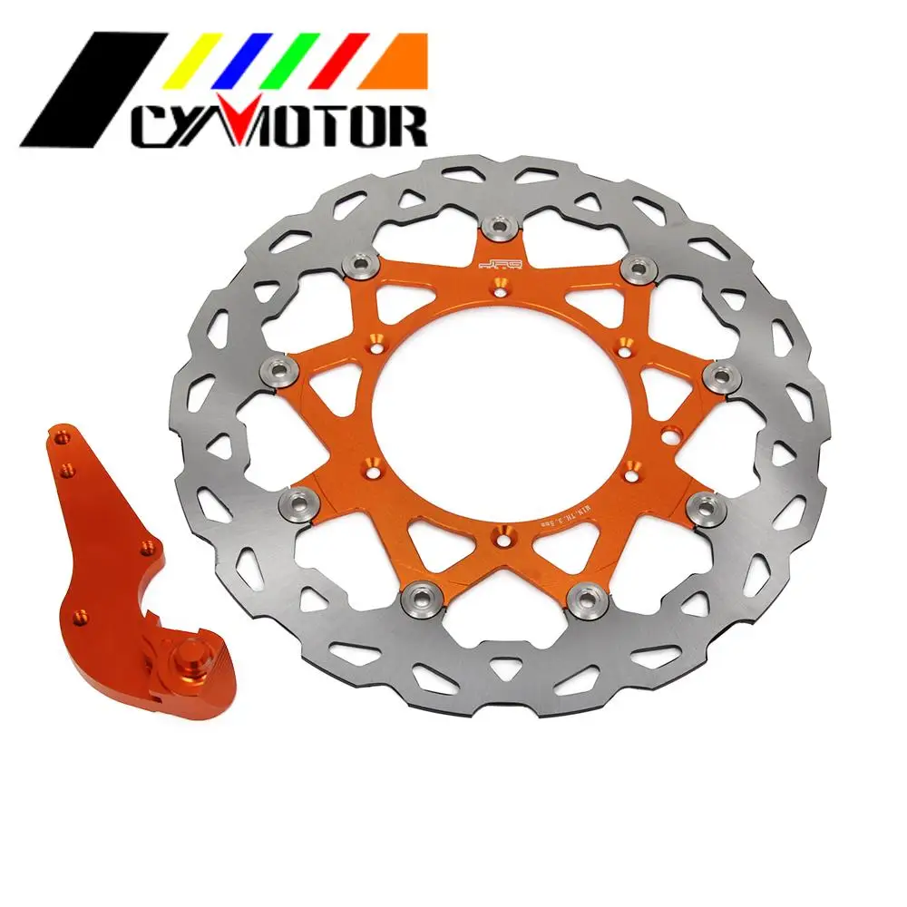 320MM Motorcycle Floating Brake Disc Rotor Bracket Adaptor For KTM SX EXC SXS XCW EXCR XCF LC4 125 200 250 300 350 400 450 640