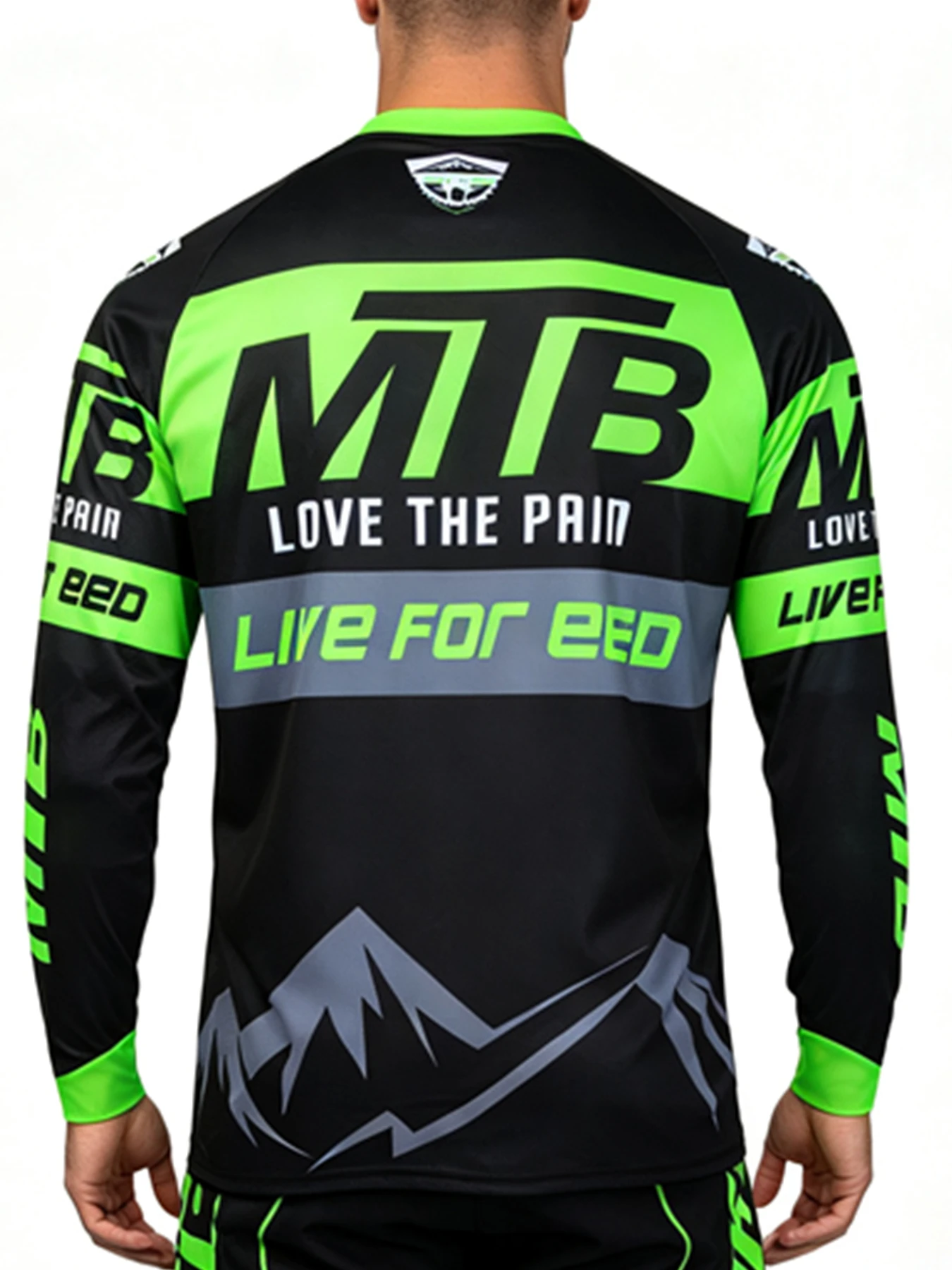 Motocross Shirt Long Sleeve Do - огляд і ціна Mountain Biking Games