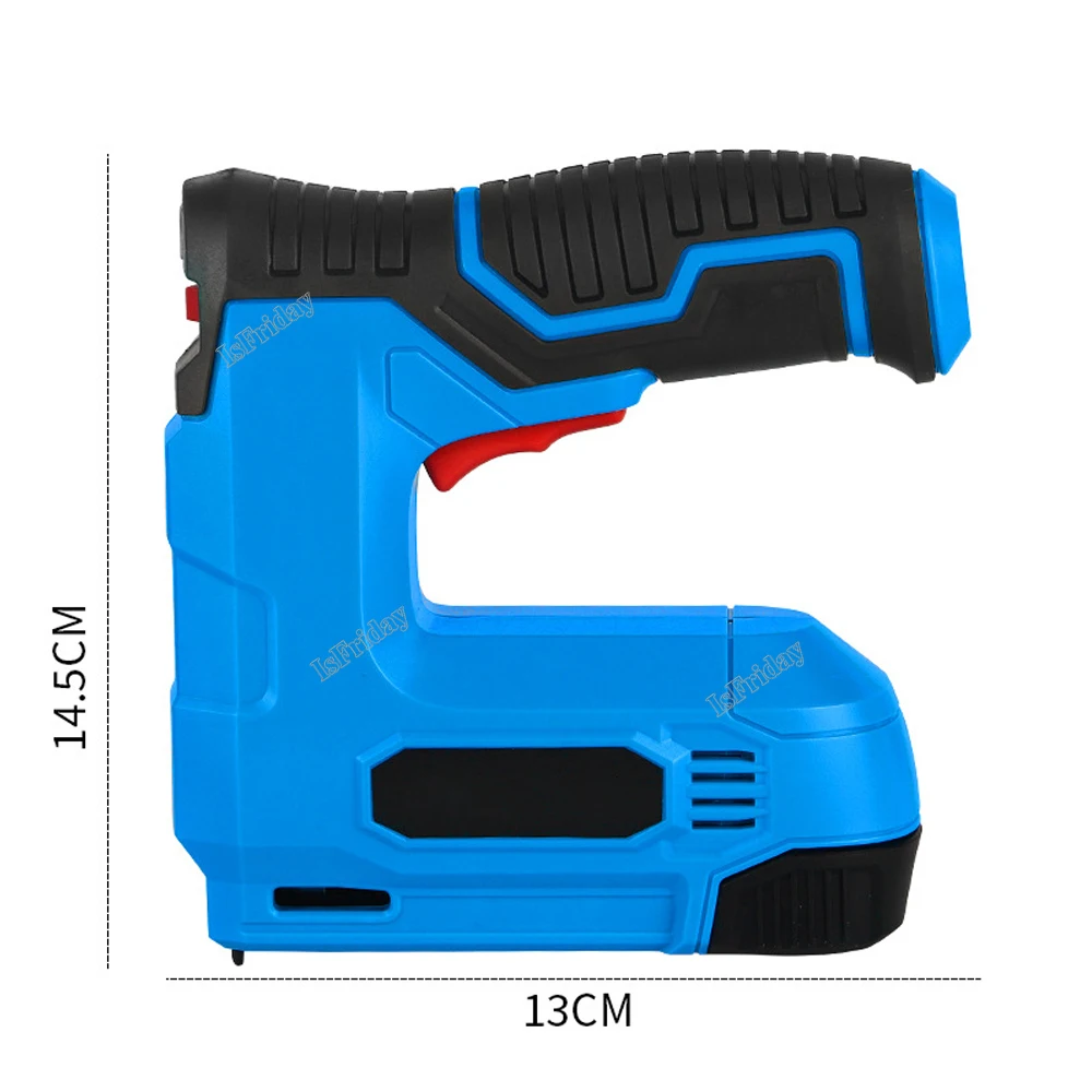 Electric 2 in 1 Nailer/Stapler Gun Lithium-ion Cordless Nail Gun Staple Gun Nailer Stapler Multitool Nail Stapler Gun