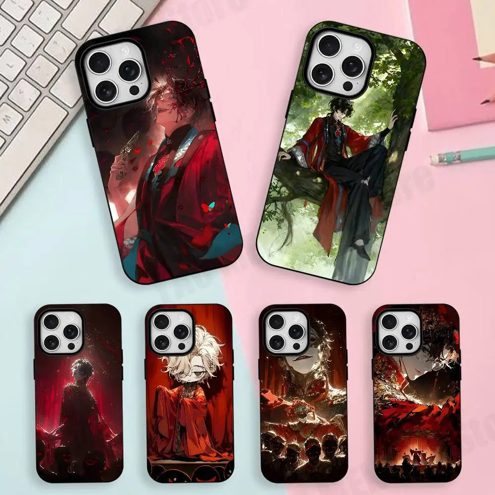 

Not a God of Acting Matte Silicone Soft Case For iPhone 17,17E,16,16E,15,14,13,12,11 Pro Max For Magnetic Shell Frosted Cover